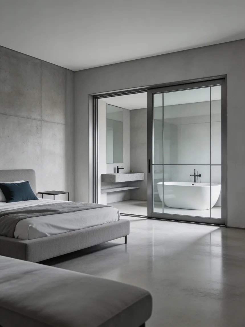 CLiC privacy glass in interior spaces creating beautiful private areas