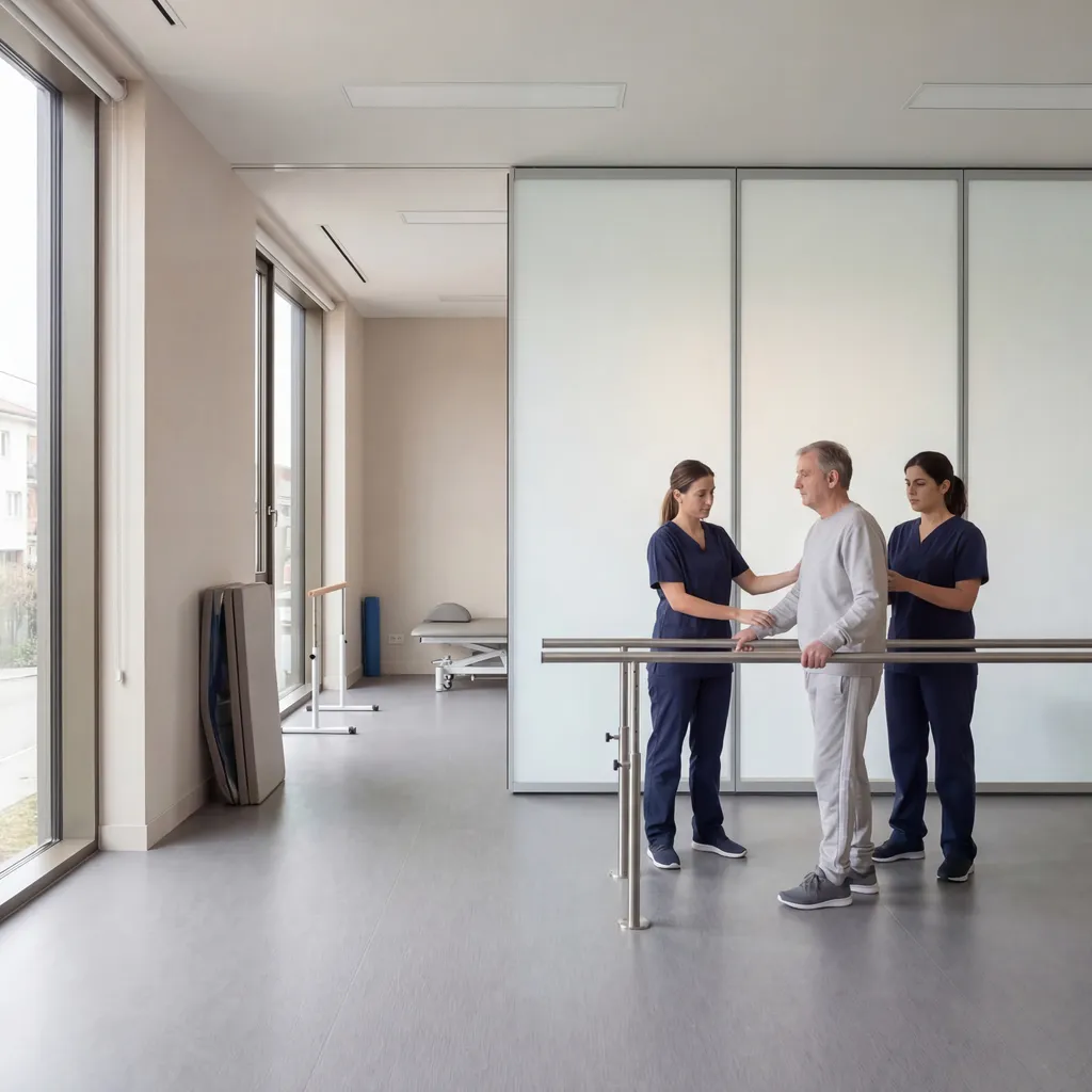 Commercial interior glass in private state