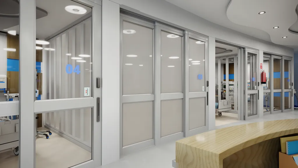 CLiC privacy glass angle view in private state