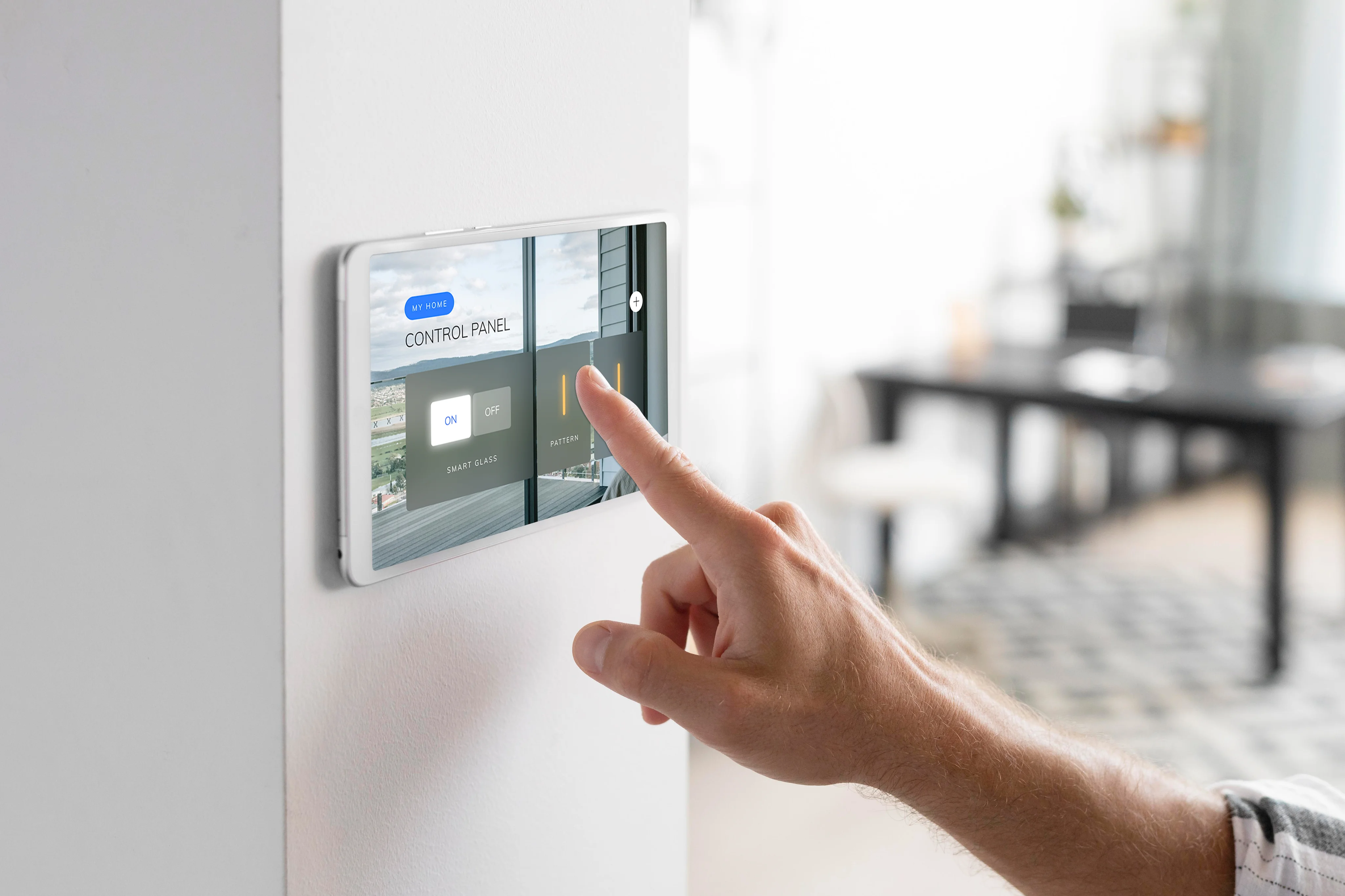 Smart home with CLiC glass integration